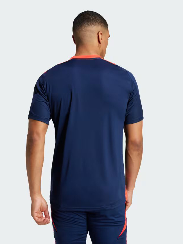 Manchester United F.C. Men Adidas MUFC TR Blue Polyester Jersey (2)