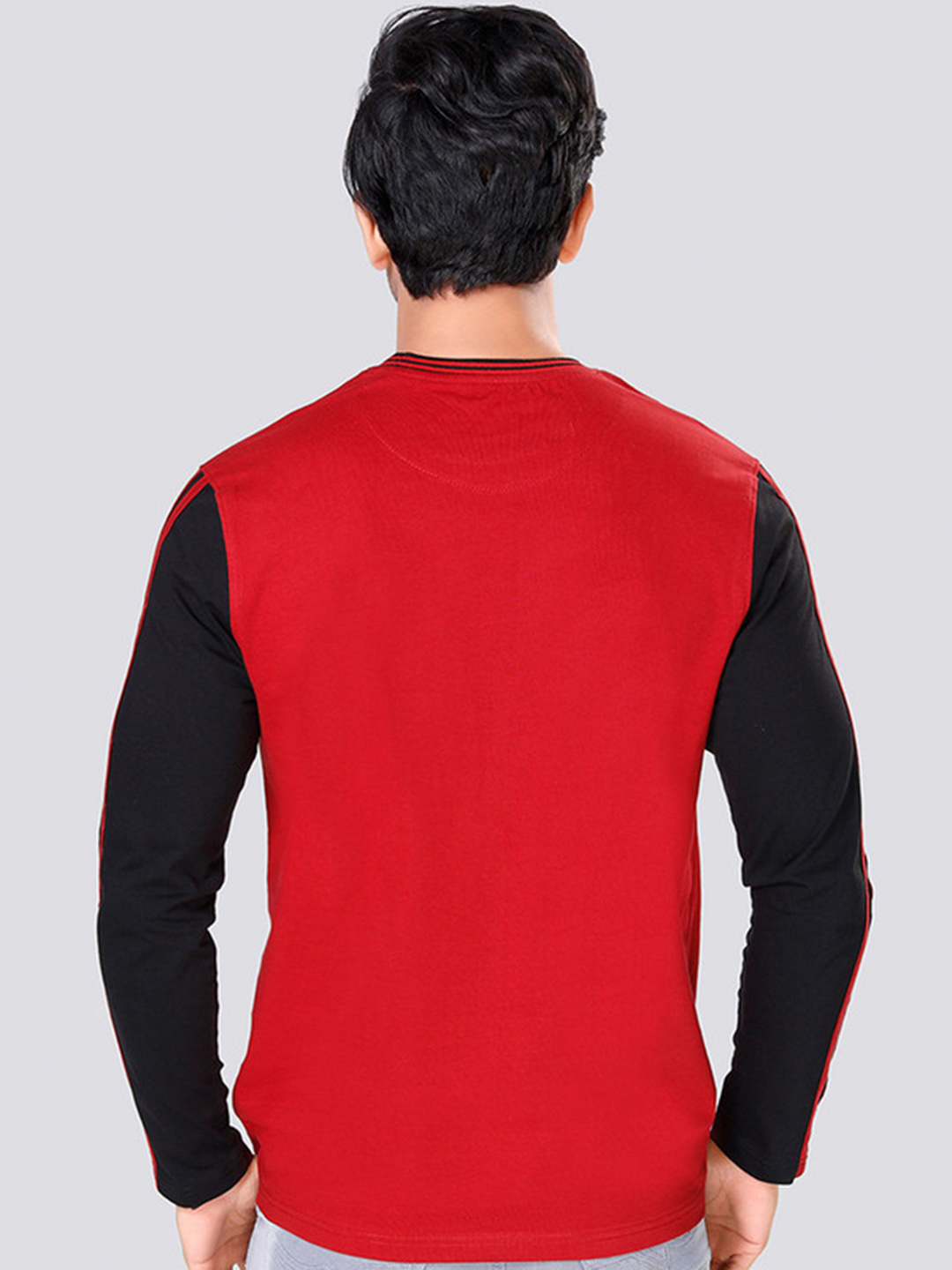 MotoGP Men Red Printed Round Neck Full Sleeve T-Shirt  (2)