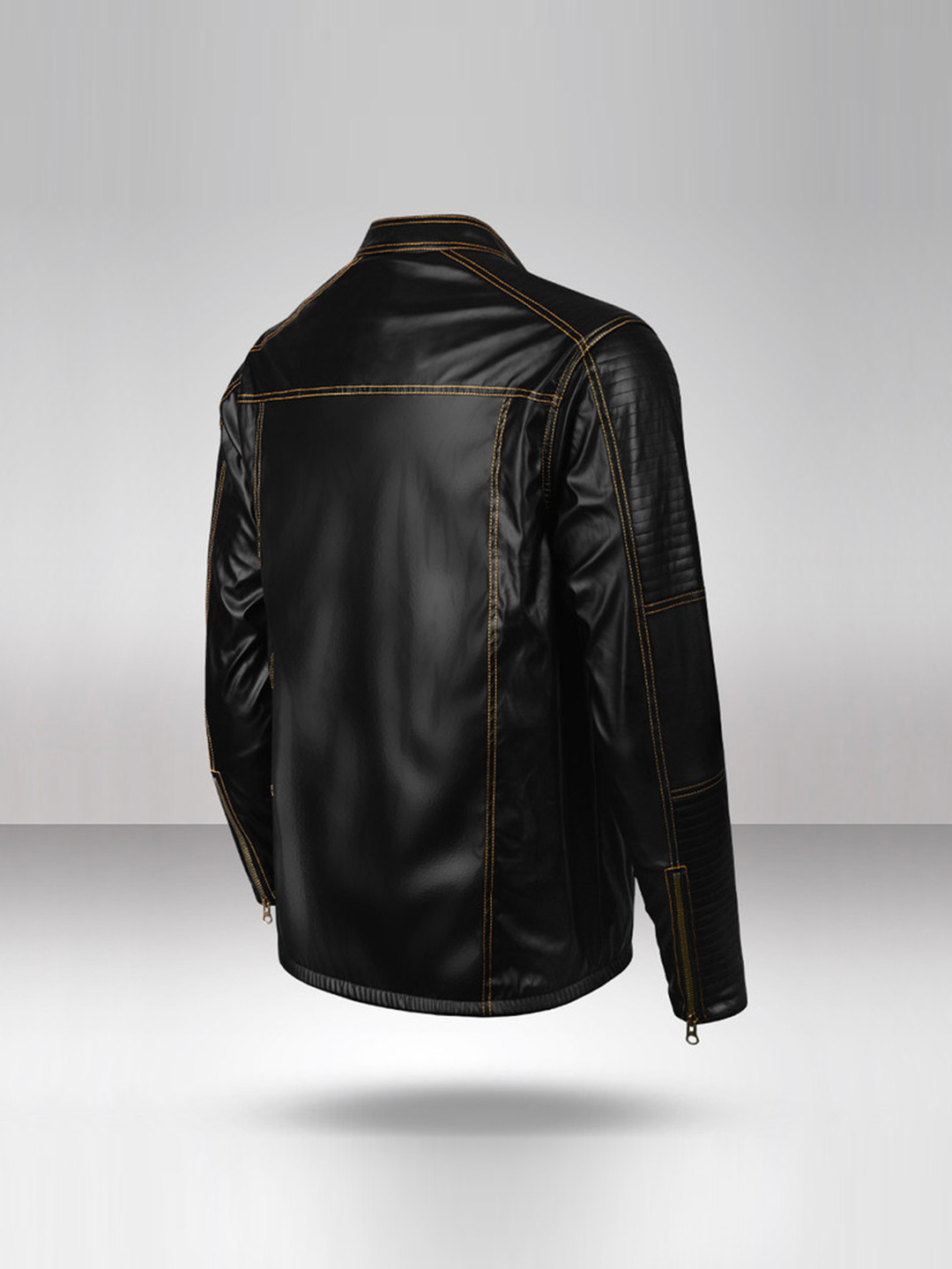 MotoGP Moto GP: PU Biker Jacket - Black (2)