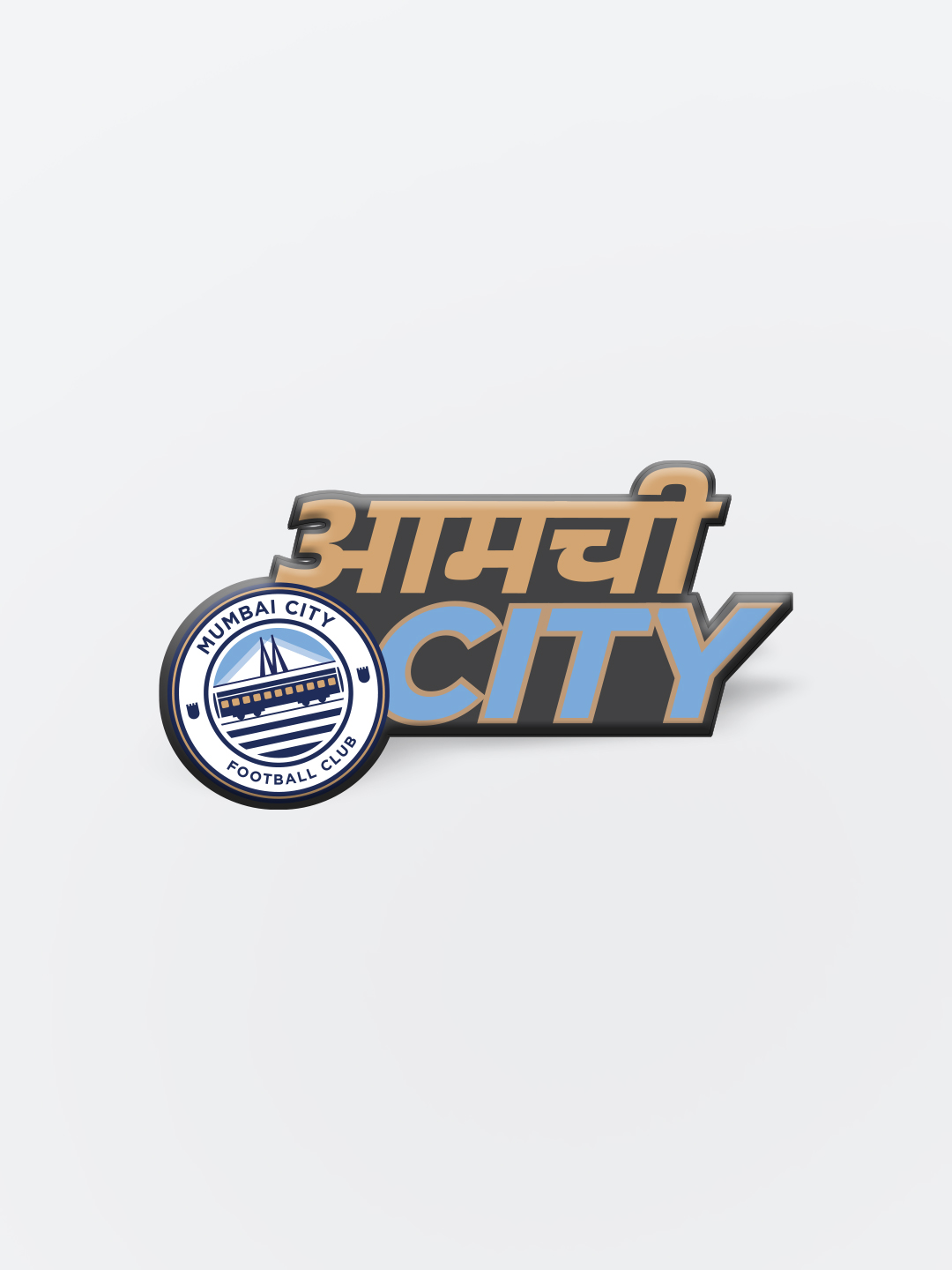 Mumbai City FC Aamchi City Printed Fridge Magnet - Pack of 1 (2)