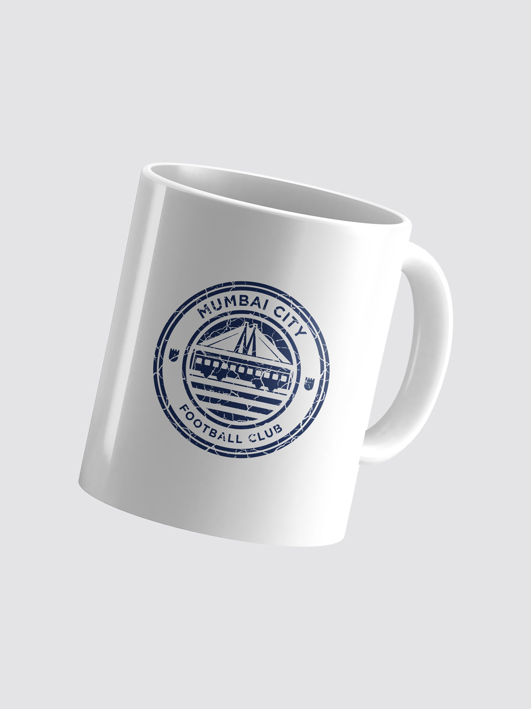 Mumbai City FC Logo Printed Ceramic Coffee Mug - Pack of 1 (1)