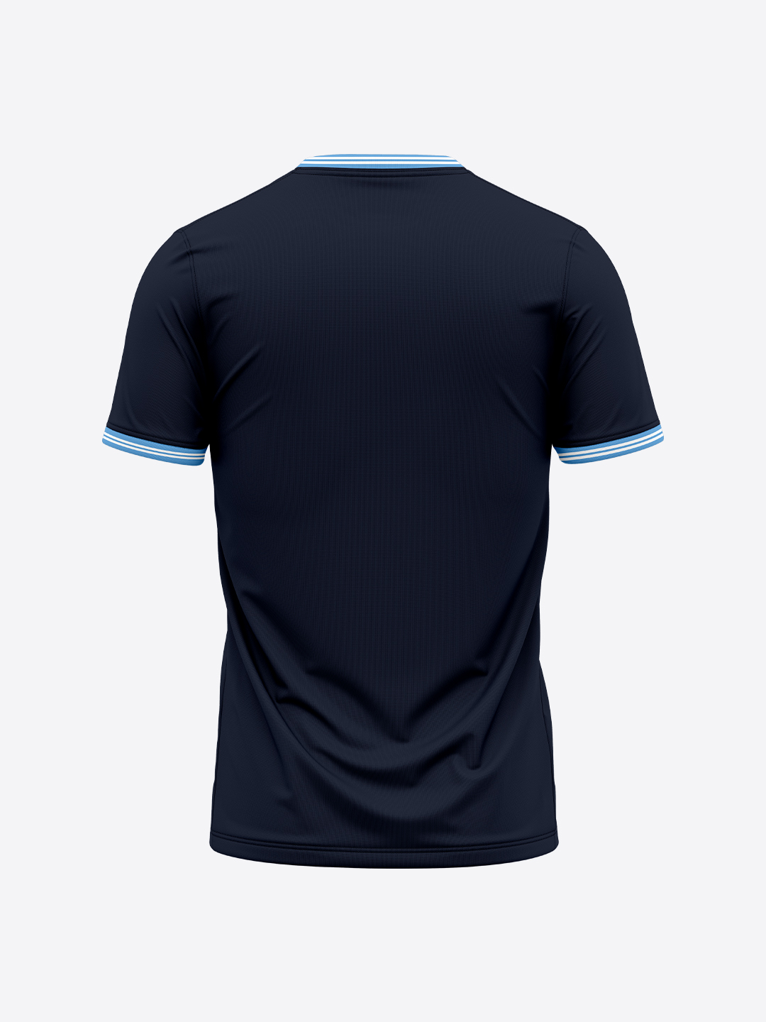 Mumbai City FC Men Navy Blue Logo Printed Cotton Round Neck T-shirt (2)