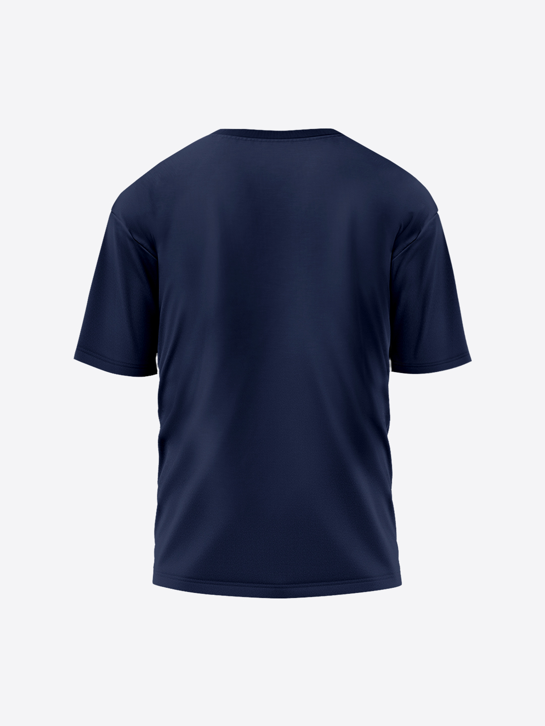 Mumbai City FC Men Navy Blue Oversized Logo Cotton Round Neck T-shirt (2)