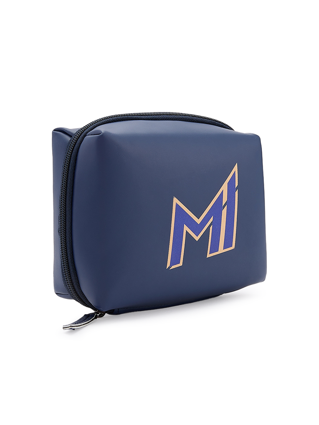 Mumbai Indians Portable Electronics Accessories and Gadget Organizer Bag with Multi Compartments (Blue) (7)