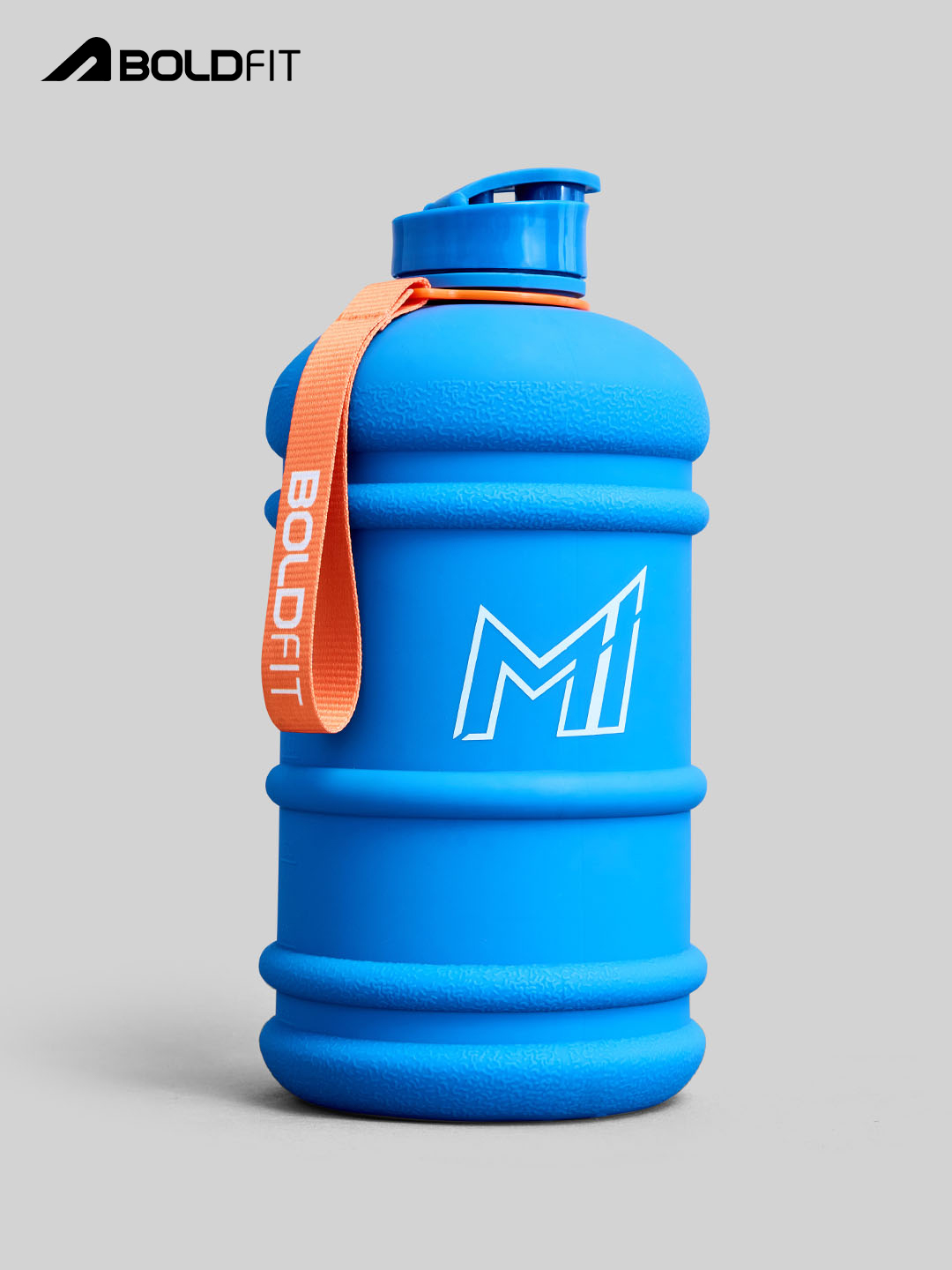 Mumbai Indians Blue Printed Gallon Bottle - 2 Ltr by Boldfit (4)