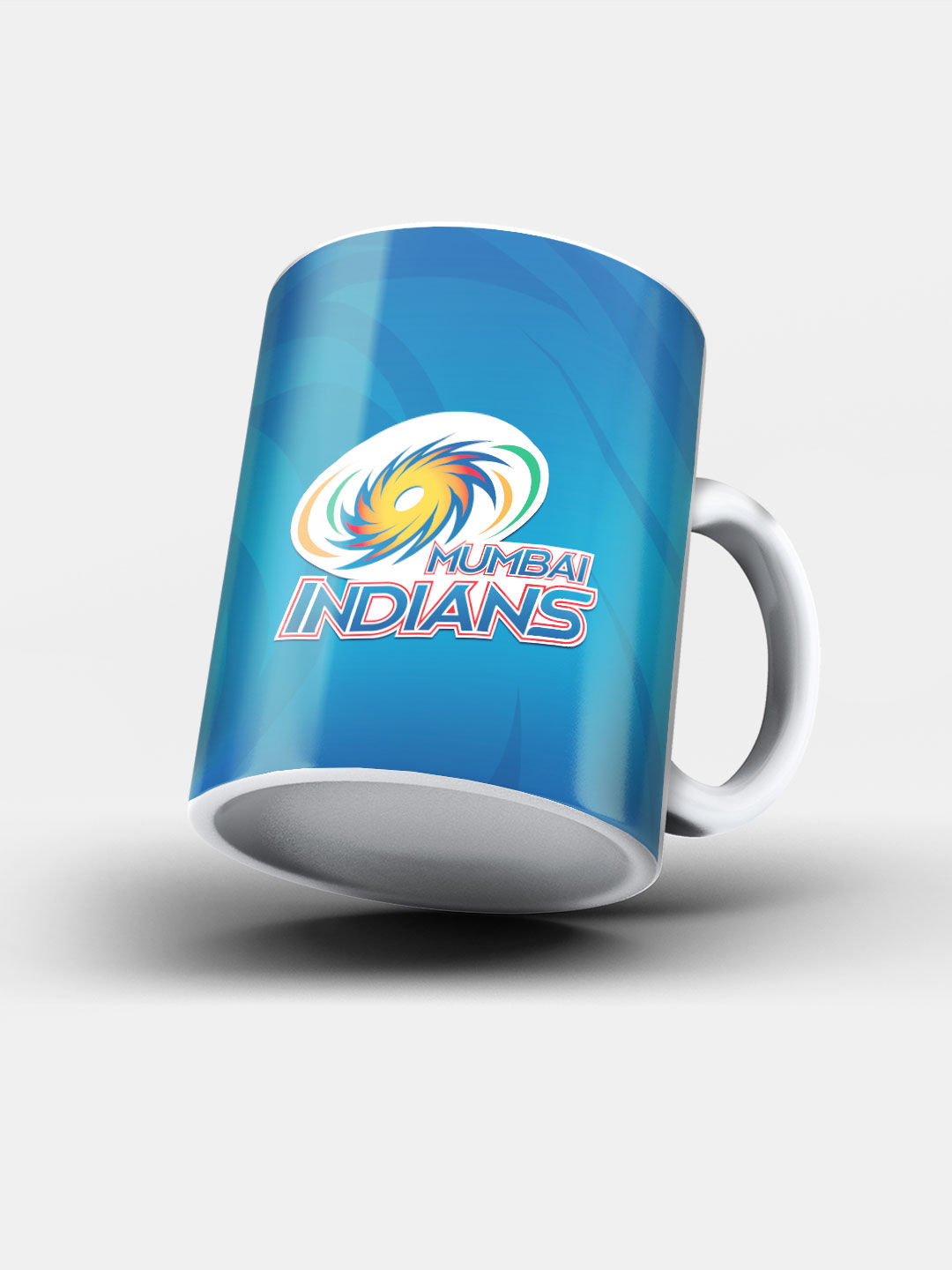 Mumbai Indians Blue Printed MI Meri Jaan Ceramic Glossy Coffee Mug 325 ml - Pack of 1 (1)