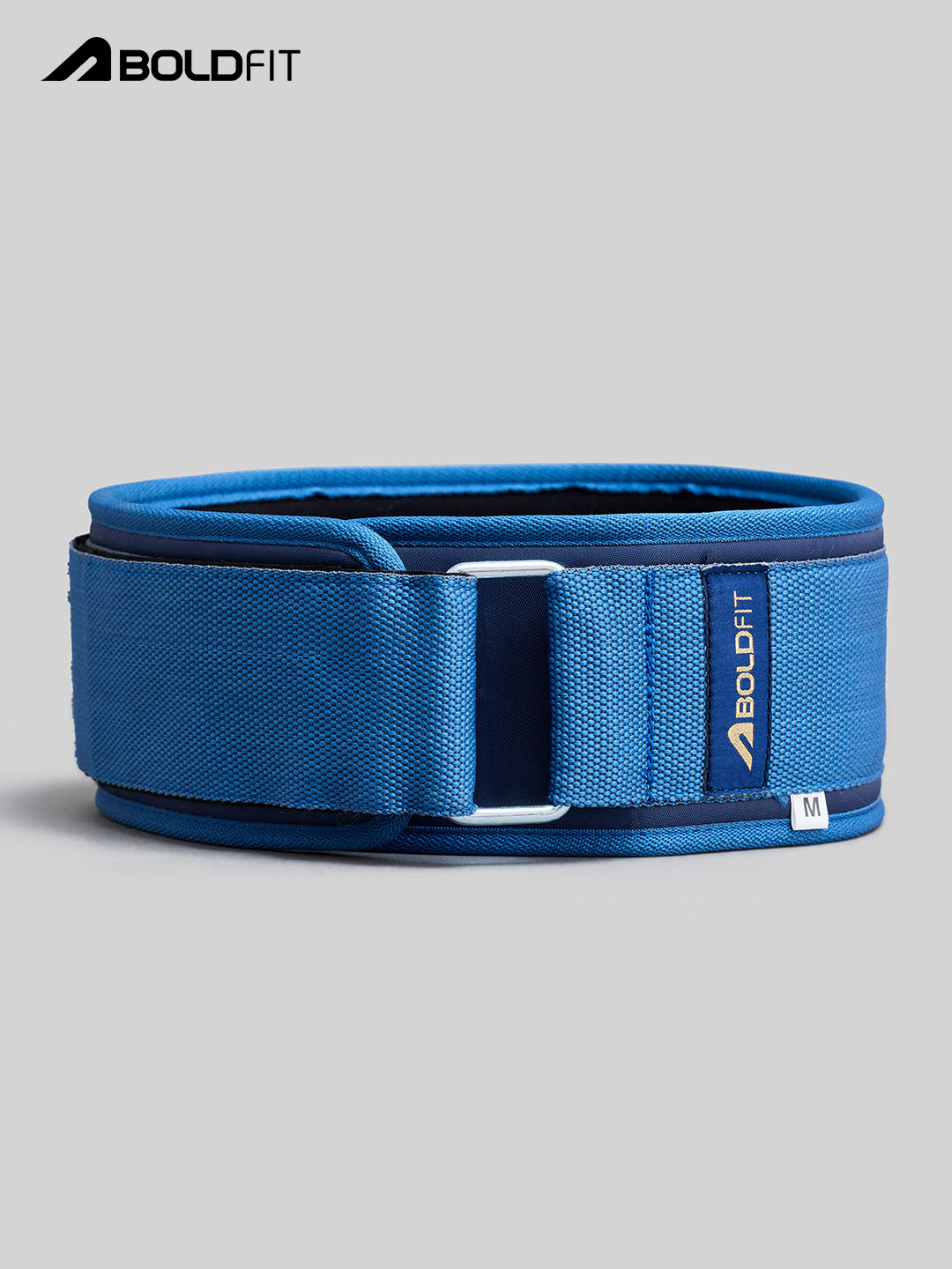 Mumbai Indians Blue Printed Weight Lifting Gym Belt Fot Back Support by Boldfit (5)
