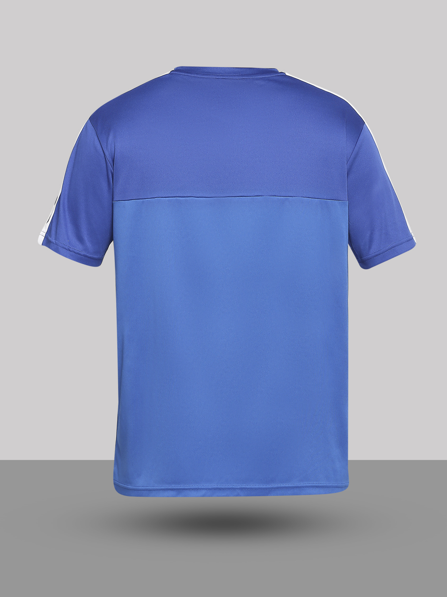 Mumbai Indians Boys Blue and White Printed Half Sleeves Round Neck Polyester Fan T-Shirt (4)