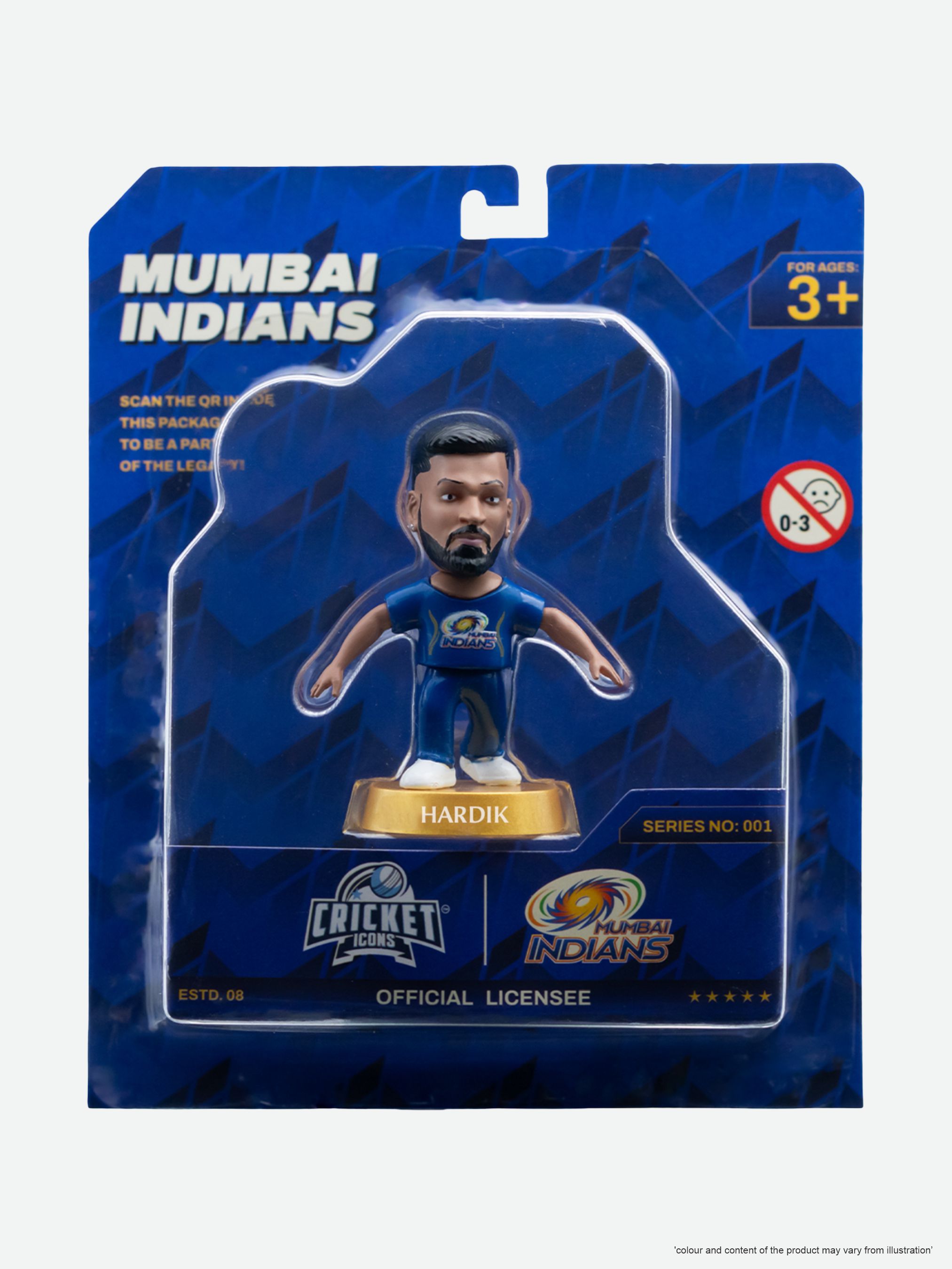 Mumbai Indians Hardik Pandya Mumbai Indians Collectible Miniature (6)