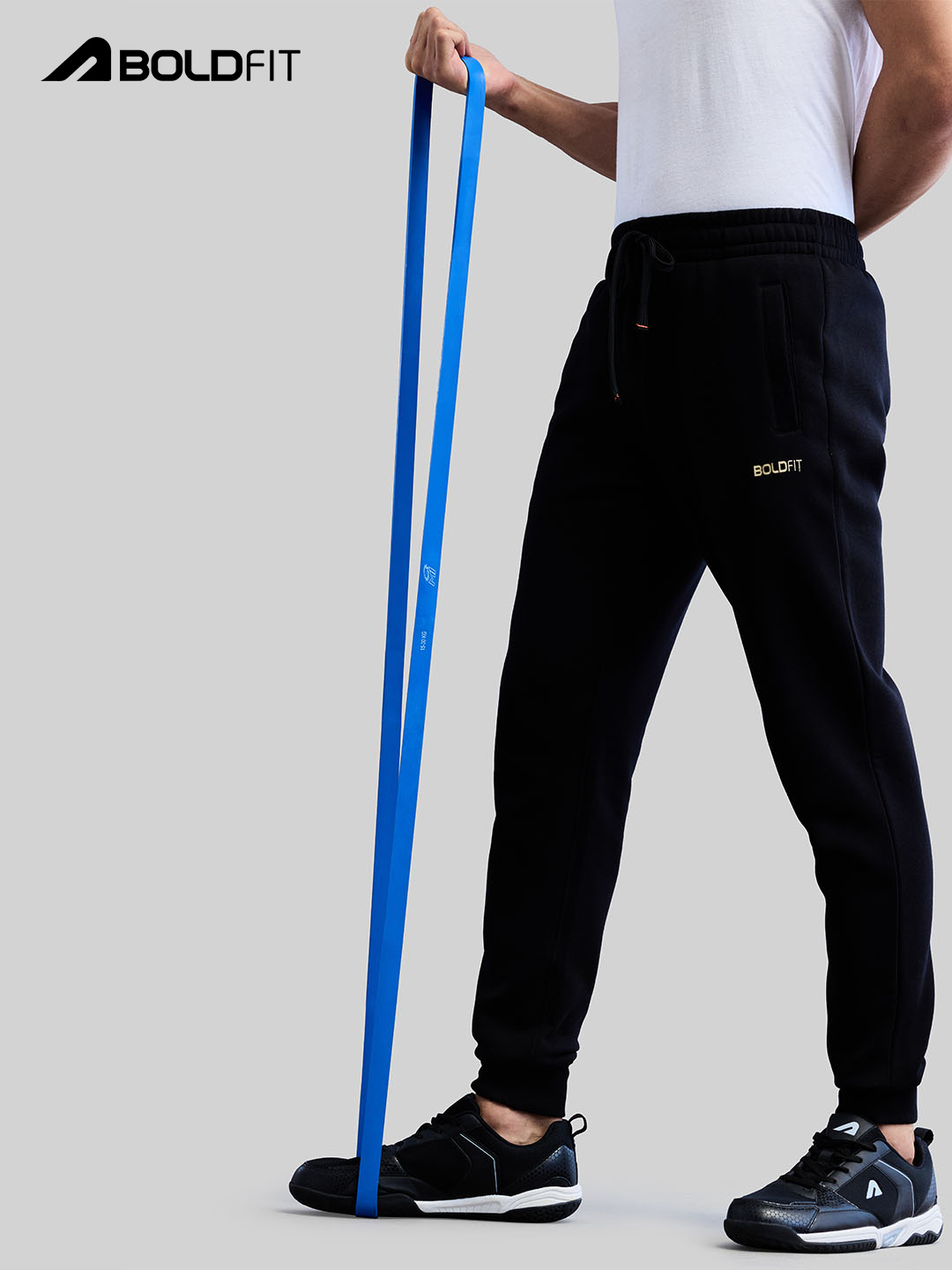 Mumbai Indians Heavy Resistance Band for Workout Toning Resistance Band - Blue(15 to 30 Kg) by Boldfit (2)