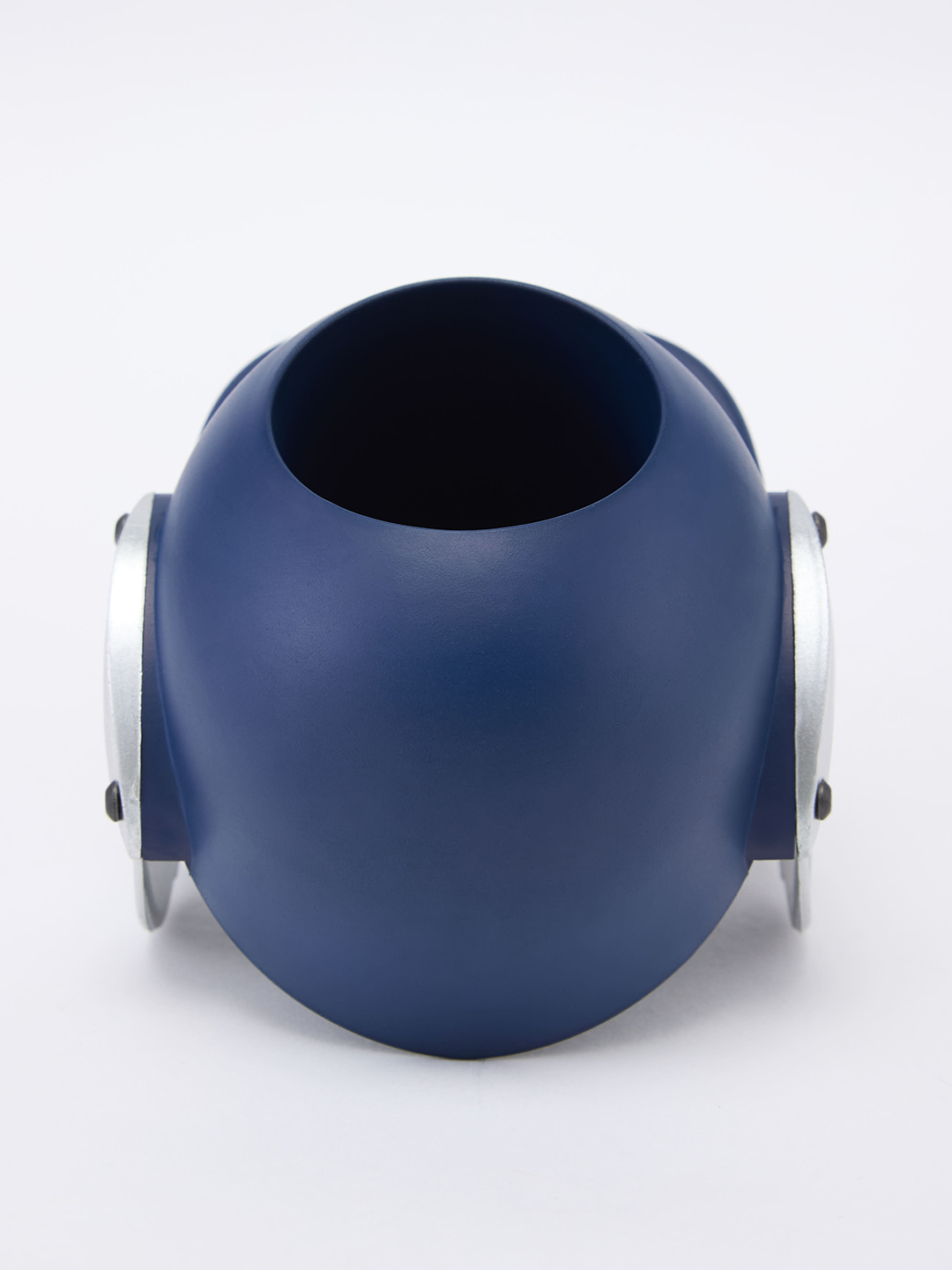 Mumbai Indians Helmet Shaped Navy Blue Logo Printed Pen and Pencil Stand, Pen Holder For Office and Home (5)