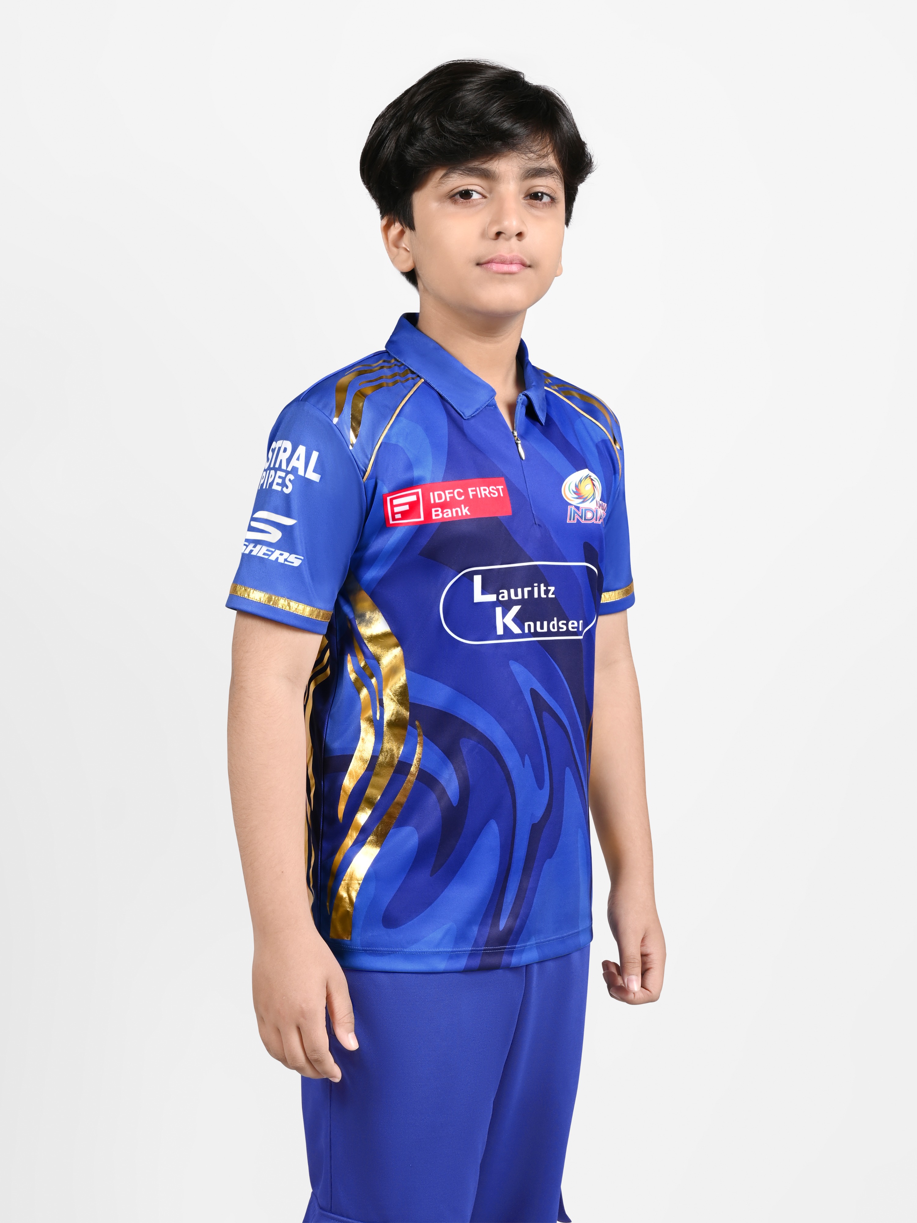 Mumbai Indians Kids Official Replica Jersey 2025 (4)