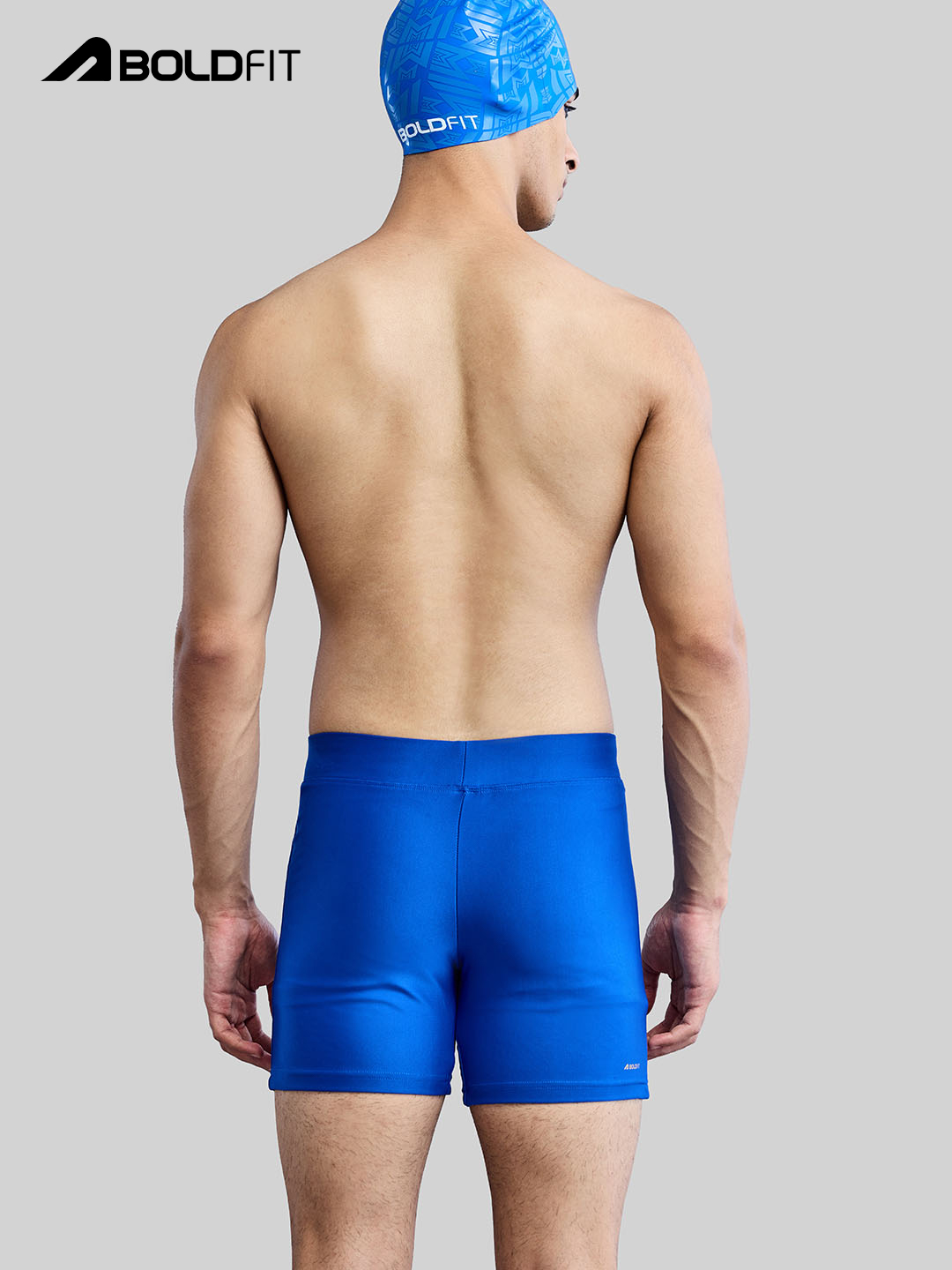 Mumbai Indians Men Blue Printed Swimming Shorts Easy Adjustable, Quick Drying Shorts, Compression Shorts by Boldfit (3)