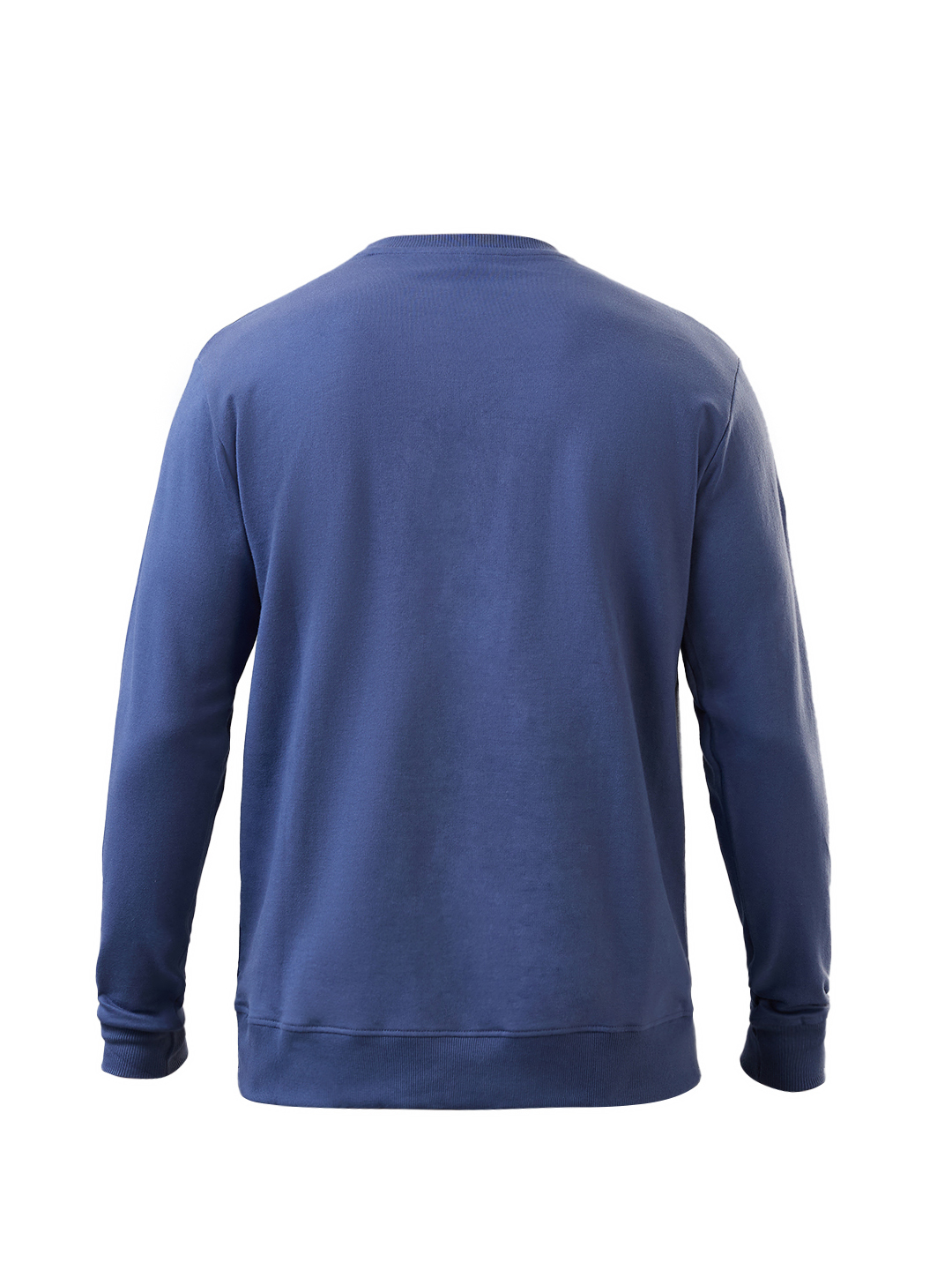 Mumbai Indians Men Mumbai Map Printed Round Neck Navy Blue Cotton Sweatshirt (7)