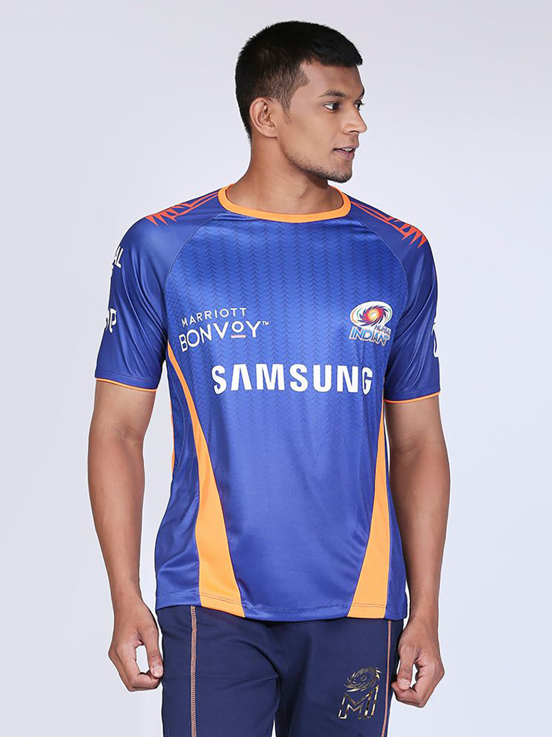 Mumbai Indians Men Official Training Jersey 2020 (2)