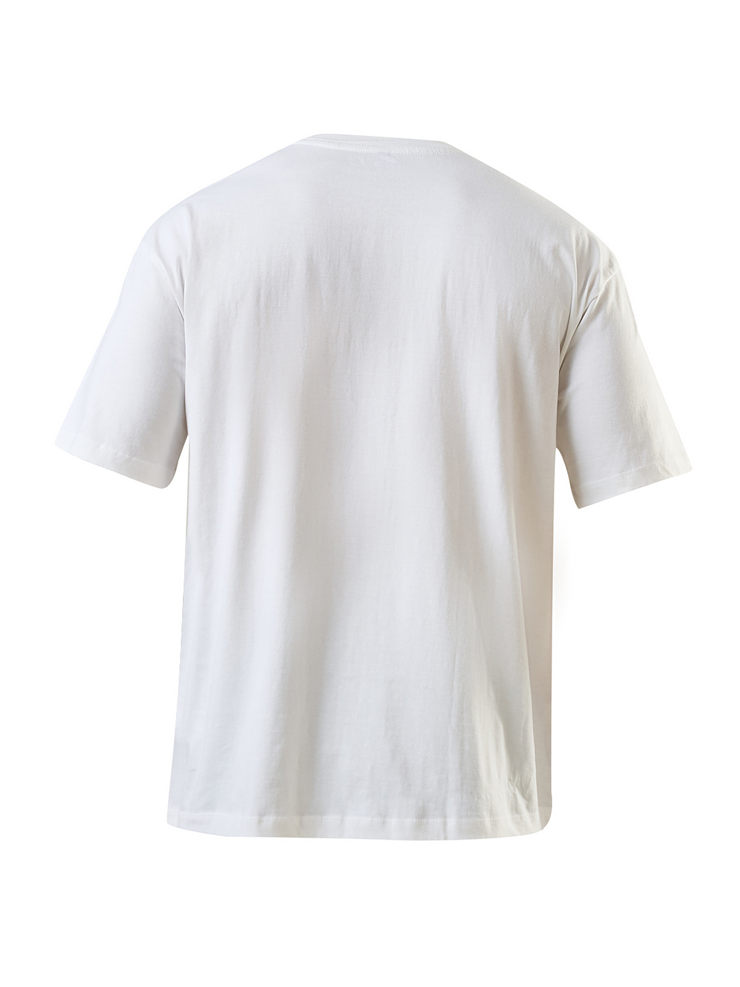 Mumbai Indians Men White and Blue Graphic Printed Half Sleeves Round Neck Cotton Oversized T-Shirt (11)