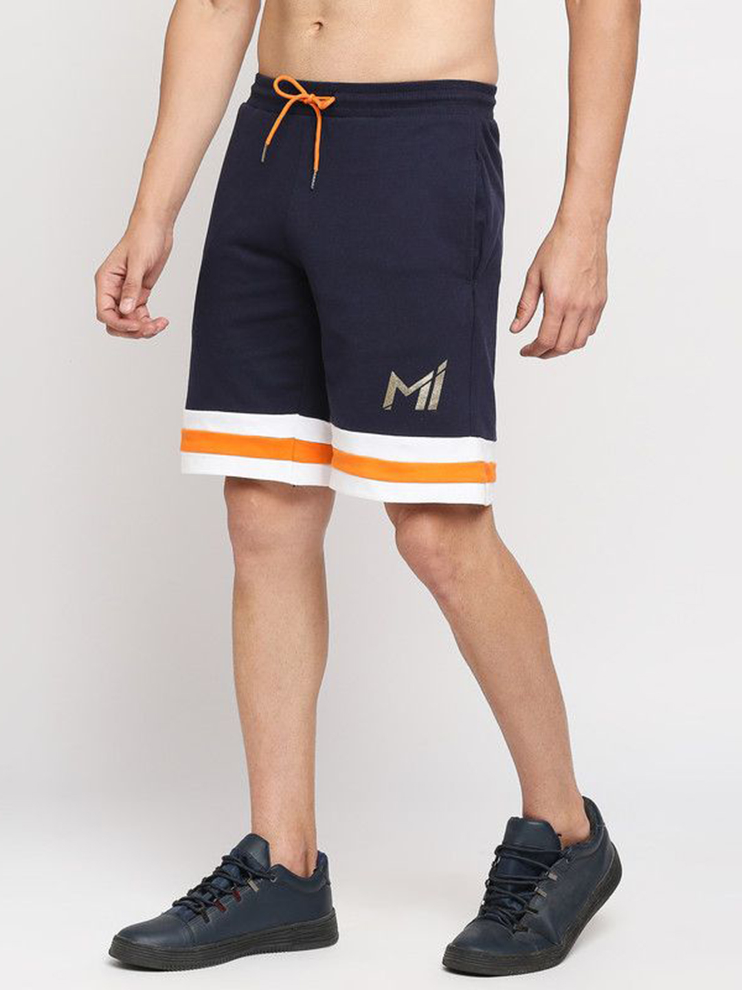 Mumbai Indians Mens Blue Shorts (3)