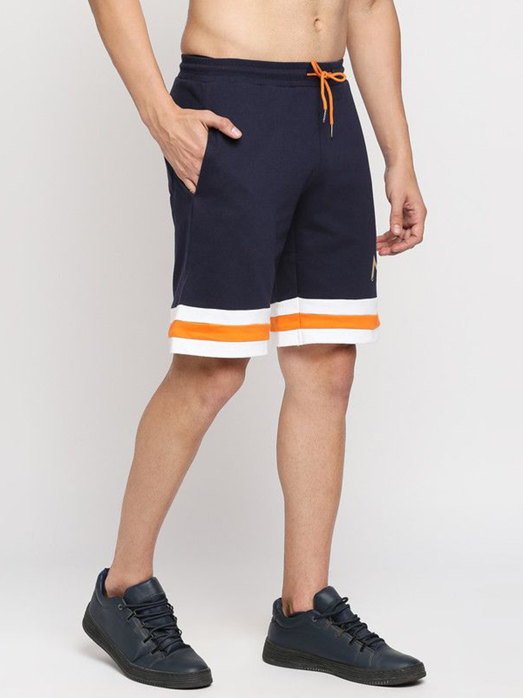 Mumbai Indians Mens Blue Shorts (4)