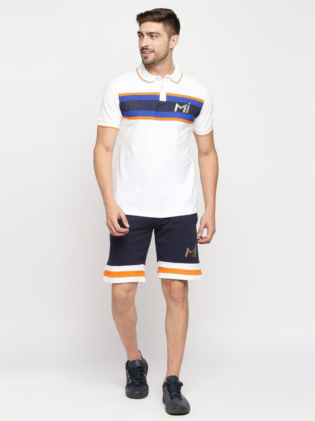 Mumbai Indians Mens Blue Shorts (5)