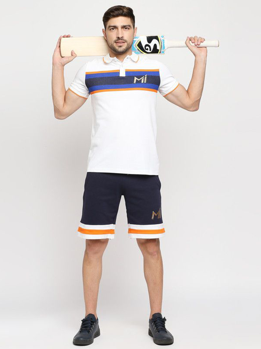 Mumbai Indians Mens Blue Shorts (6)