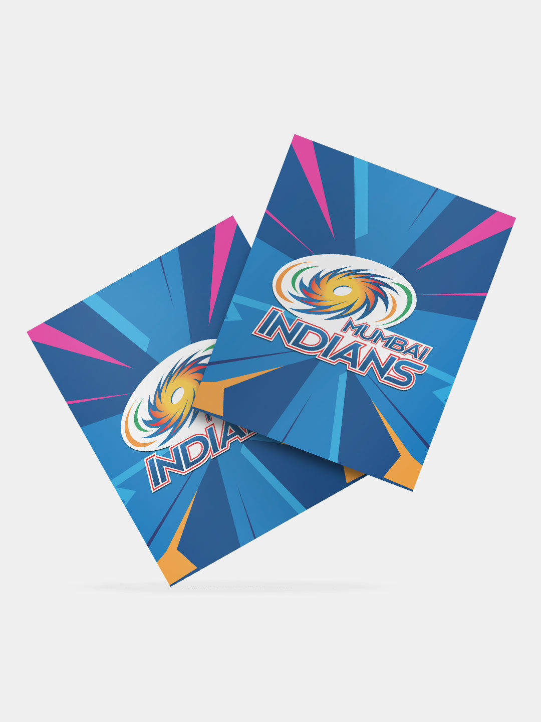Mumbai Indians MI Abstract - Fridge Magnets (Pack of - 1) (1)