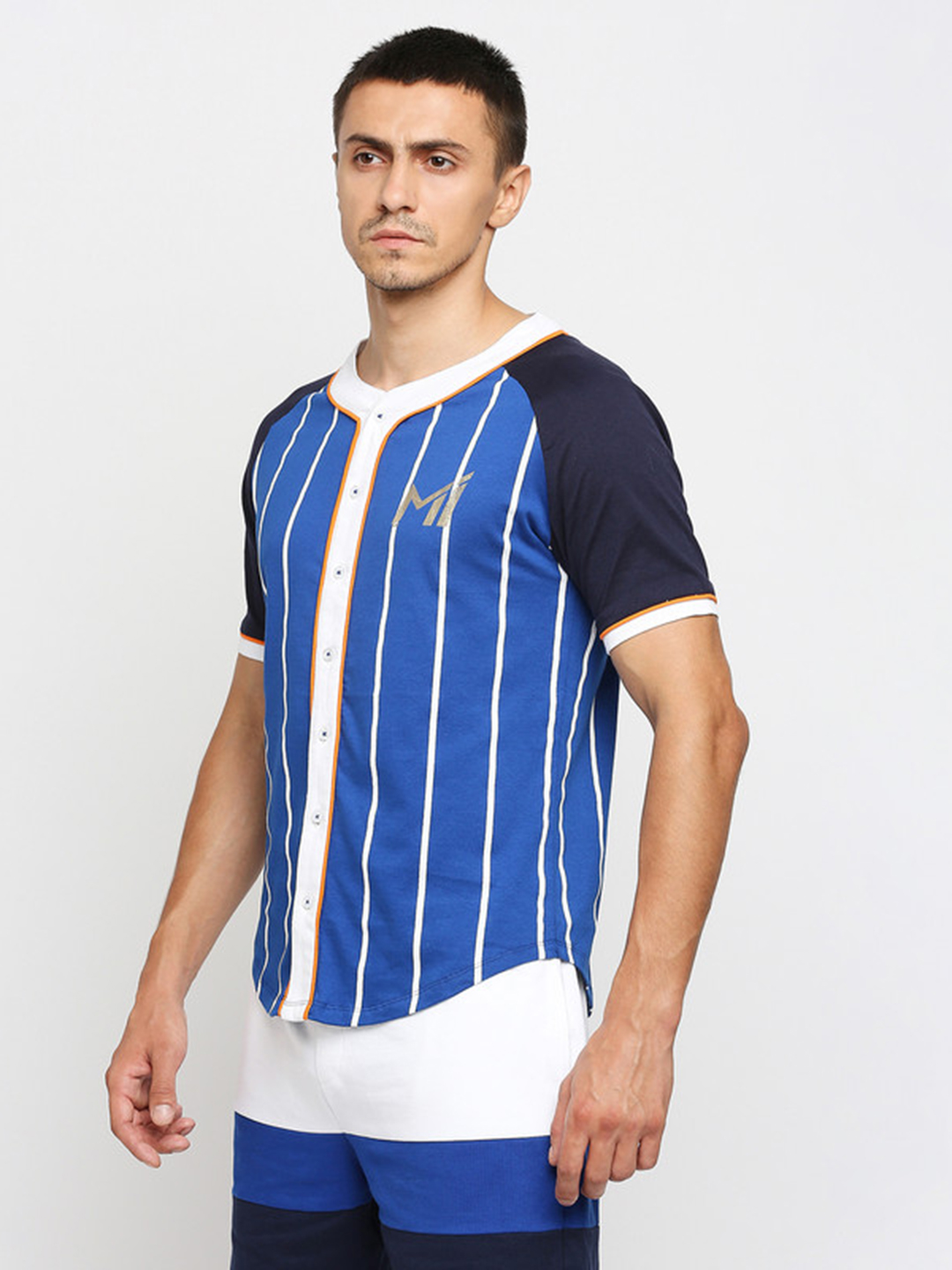 Mumbai Indians MI Baseball T-Shirt (3)