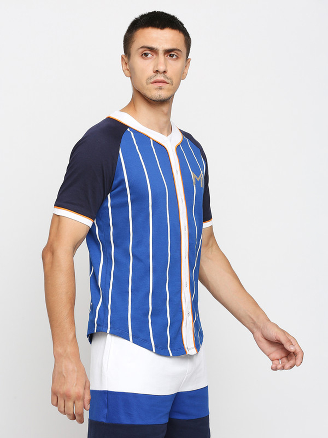 Mumbai Indians MI Baseball T-Shirt (4)