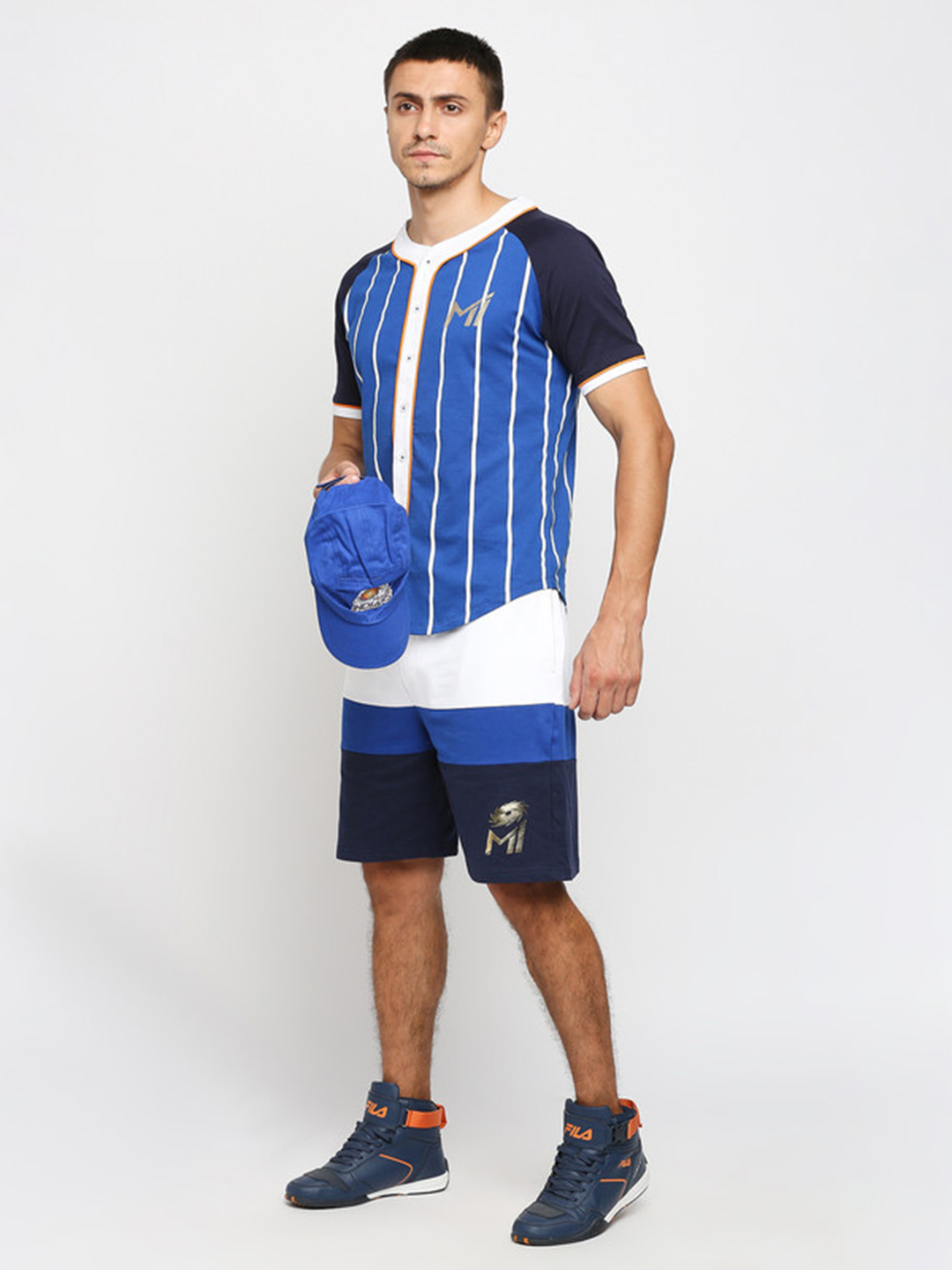 Mumbai Indians MI Baseball T-Shirt (6)
