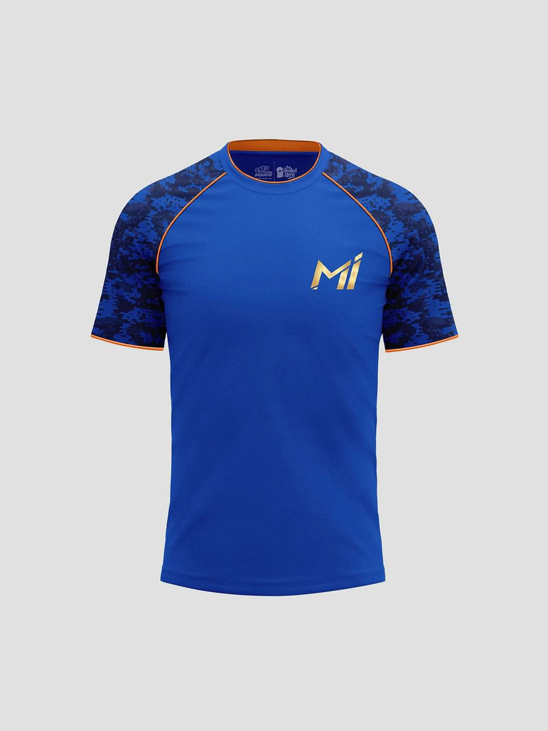 Mumbai Indians MI Regular Fit Logo T-shirt (1)