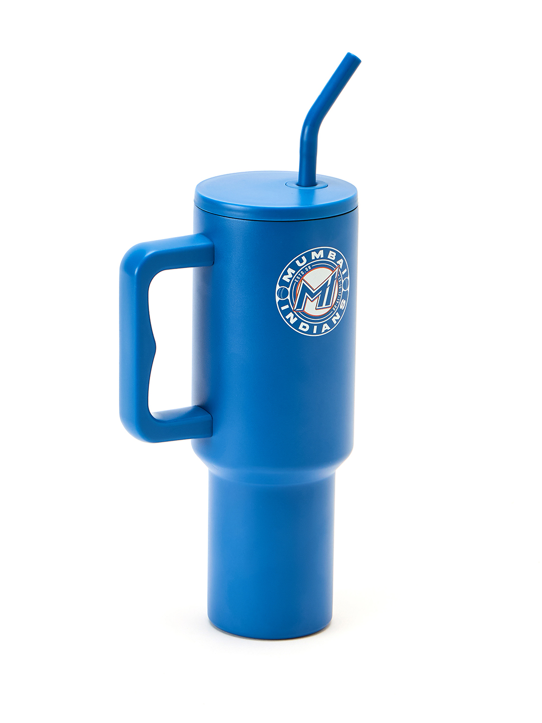 Mumbai Indians MI X Boldfit Tumbler with Lid & Straw Chugger (9)
