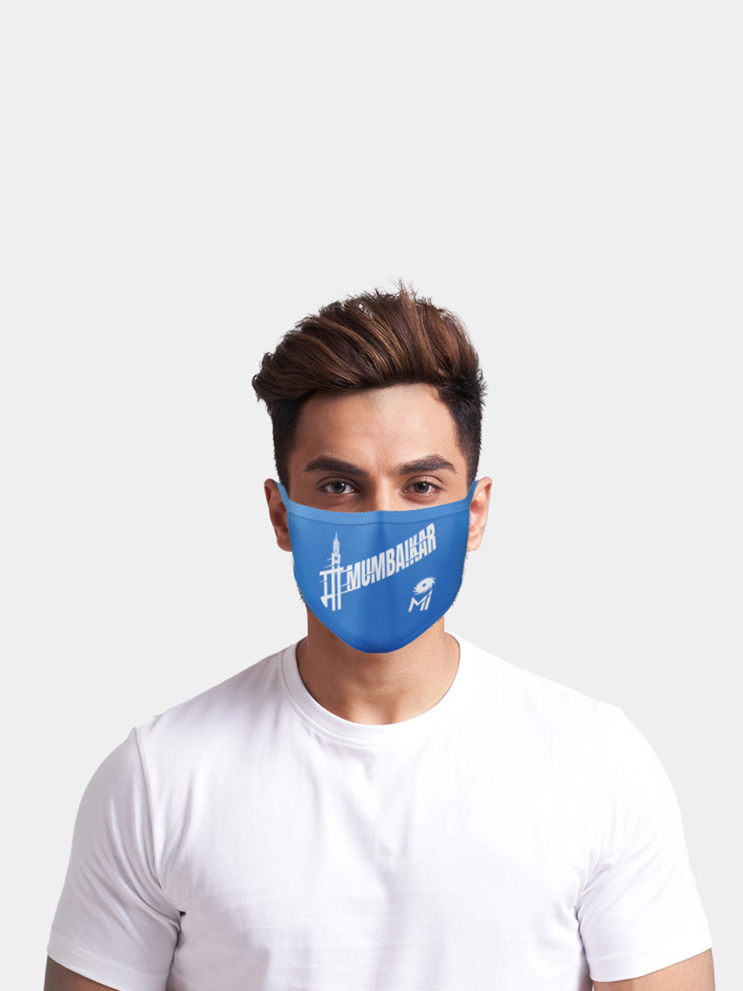 Mumbai Indians Mumbai Indians Basic Masks (Set of 3) (2)