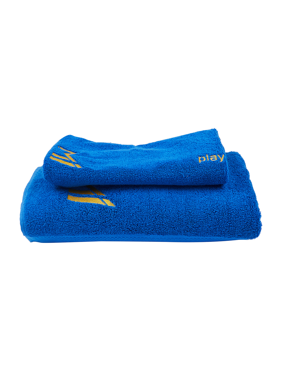 Mumbai Indians playR x MI - Hand & Bath Towel (Pack of 1) (1)
