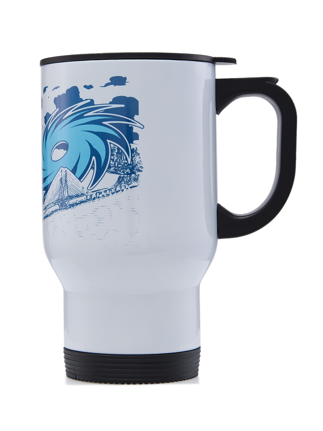 Travel Mug with Vacuum Insulated Double-Walled Leakproof Lid Stainless Steel Mug - 450 ML