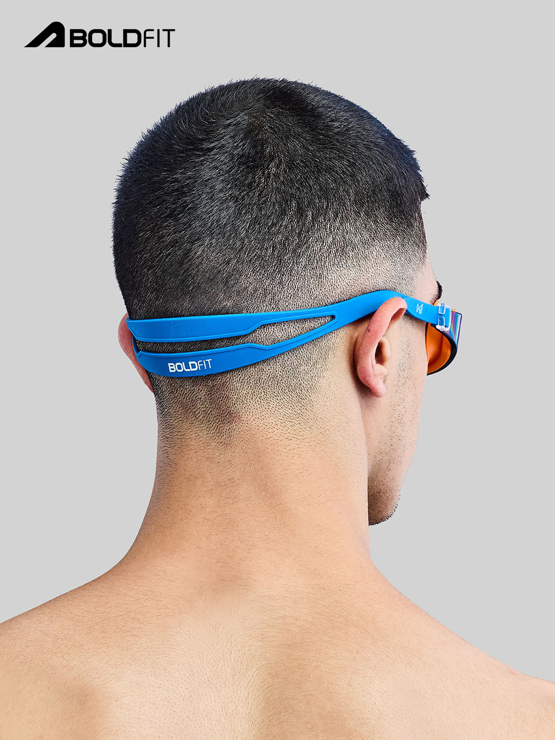 Mumbai Indians Unisex Swimming Goggles With Adjustable Strap Air Tight Swim Goggles by Boldfit (5)