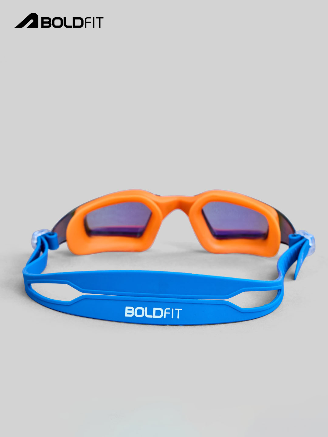 Mumbai Indians Unisex Swimming Goggles With Adjustable Strap Air Tight Swim Goggles by Boldfit (2)