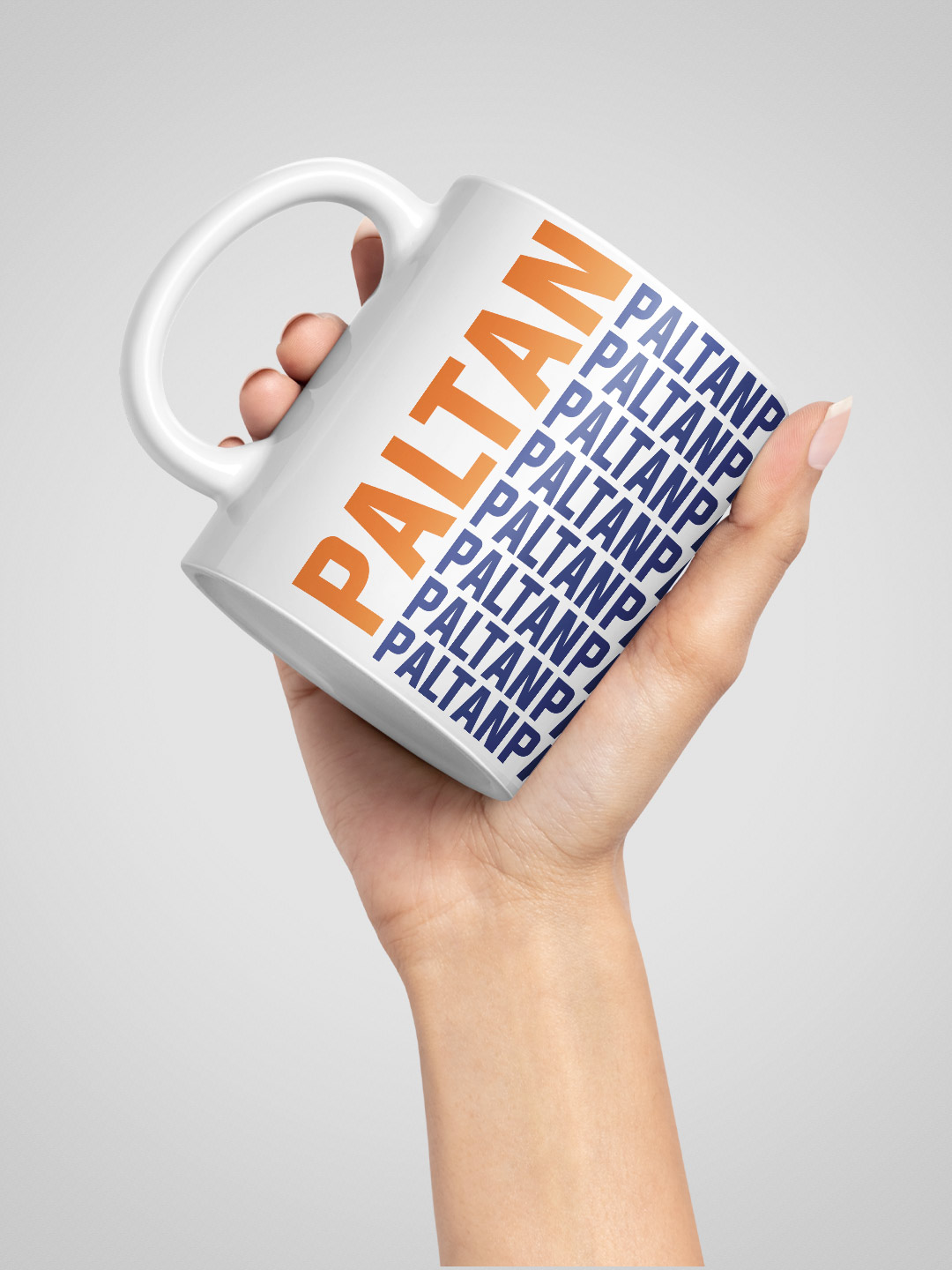 Mumbai Indians Ceramic Glossy Printed Mug, Microwave and Dishwasher Safe, Tea and Coffee Mug - 325 ml (White/Blue) - Pac (5)
