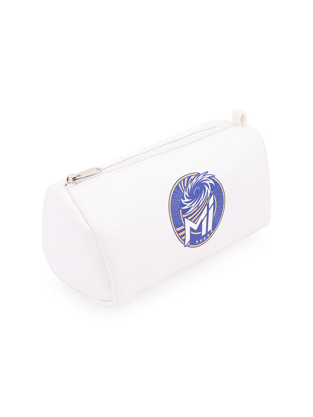 Mumbai Indians Lightweight Travel Organiser Compact Size Multi-Purpose Pouch for Men and Women (White/Blue) (2)