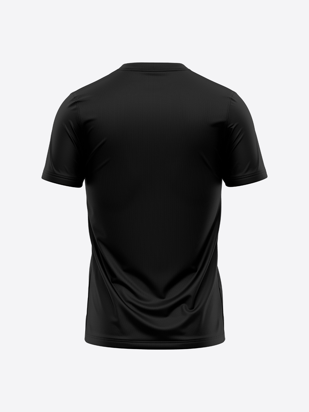 Namibia ICC Men's T20 WC-24 Black Logo Printed Half Sleeves Round Neck Polyester T-Shirt (2)