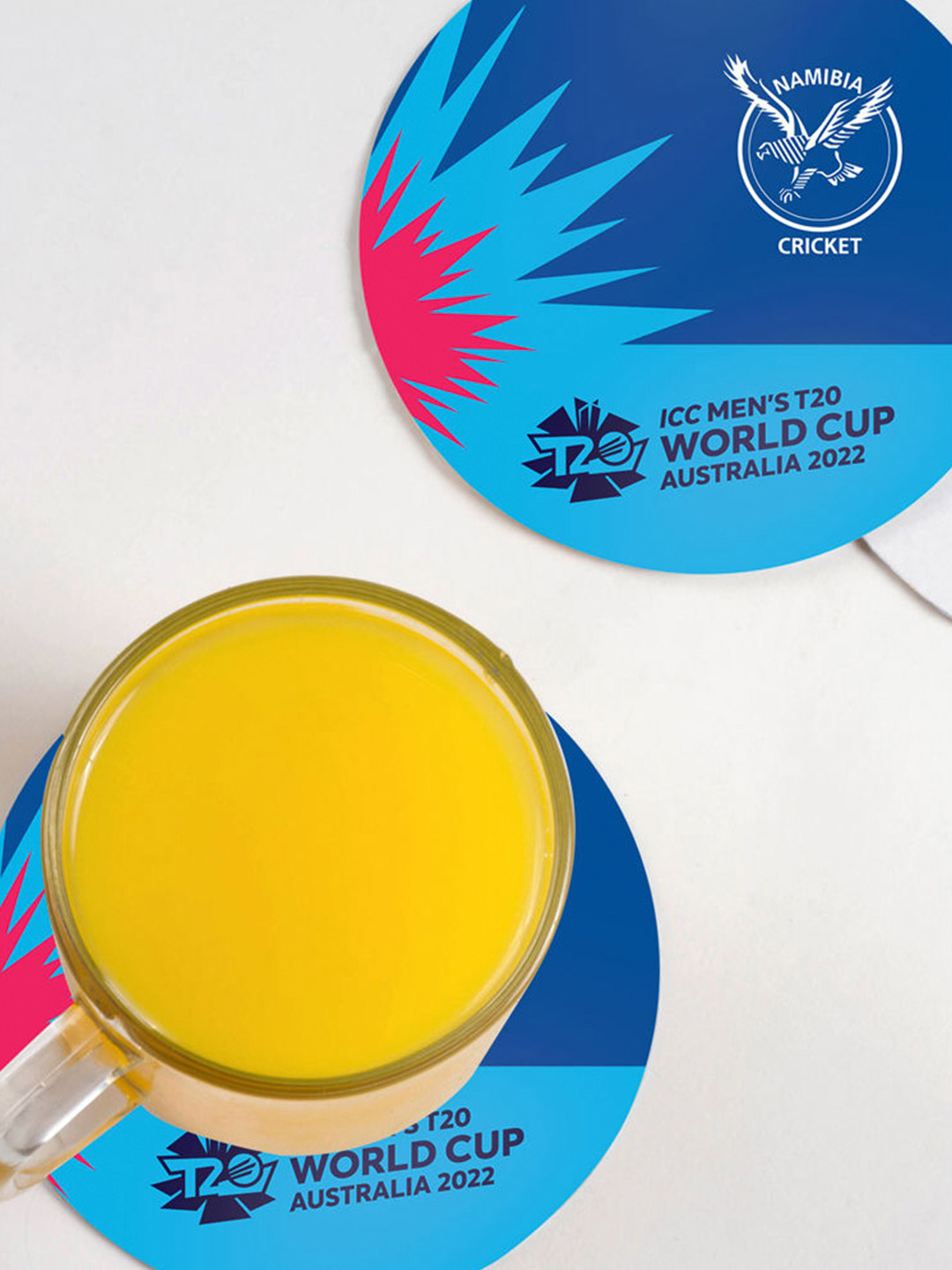 Namibia Team Namibia ICC T20 Circle Coaster (2)