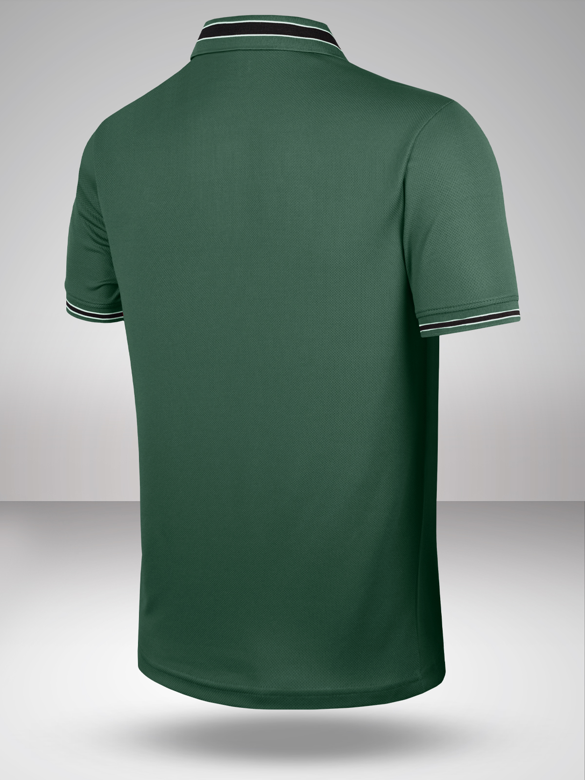 NBA - Boston Celtics Men Green Solid Polo Collar Performance T-Shirt (2)