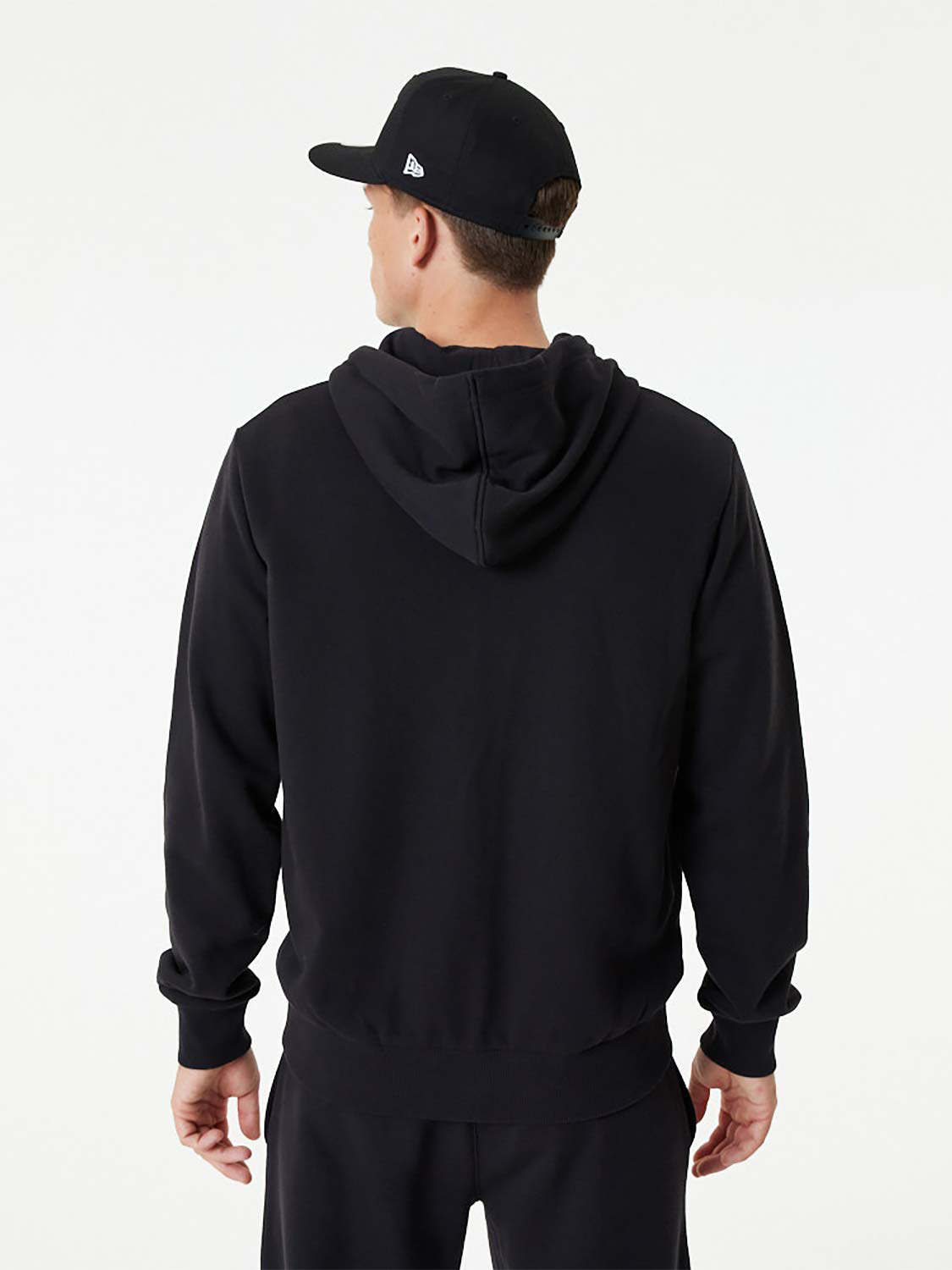 NBA - Chicago Bulls Chicago Bulls NBA Essentials Black Full Zip Hoodie (2)