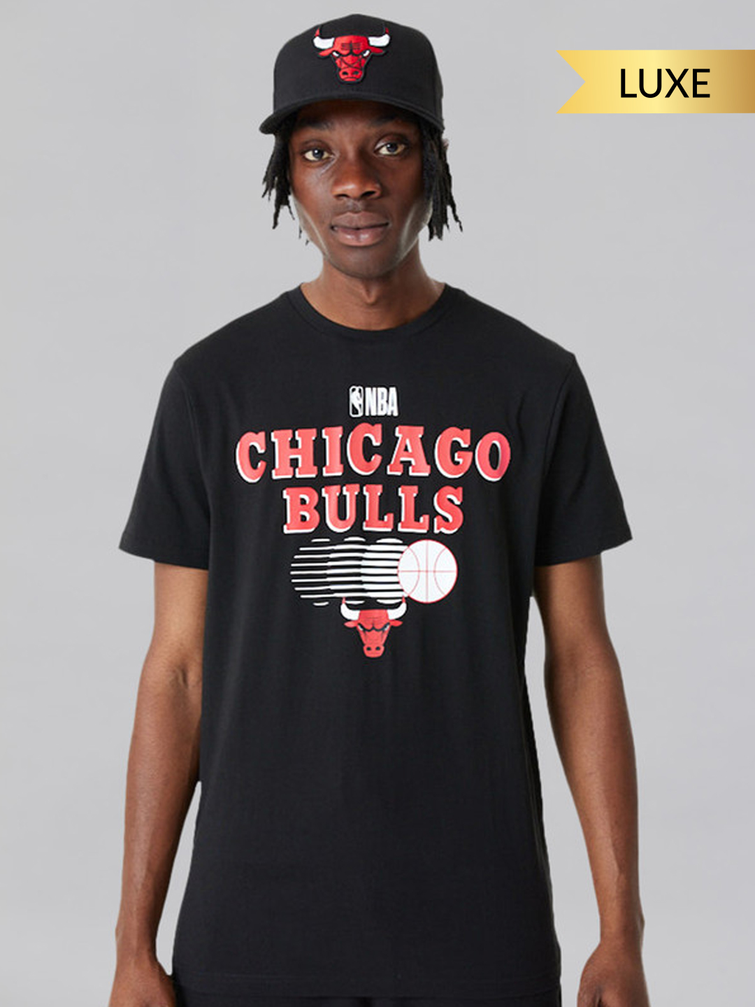 Chicago Bulls NBA Team Graphic Black T-Shirt