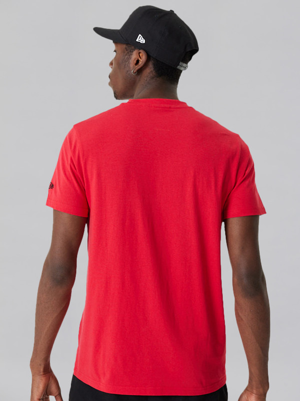 NBA - Chicago Bulls Chicago Bulls NBA Team Graphic Red T-Shirt (4)