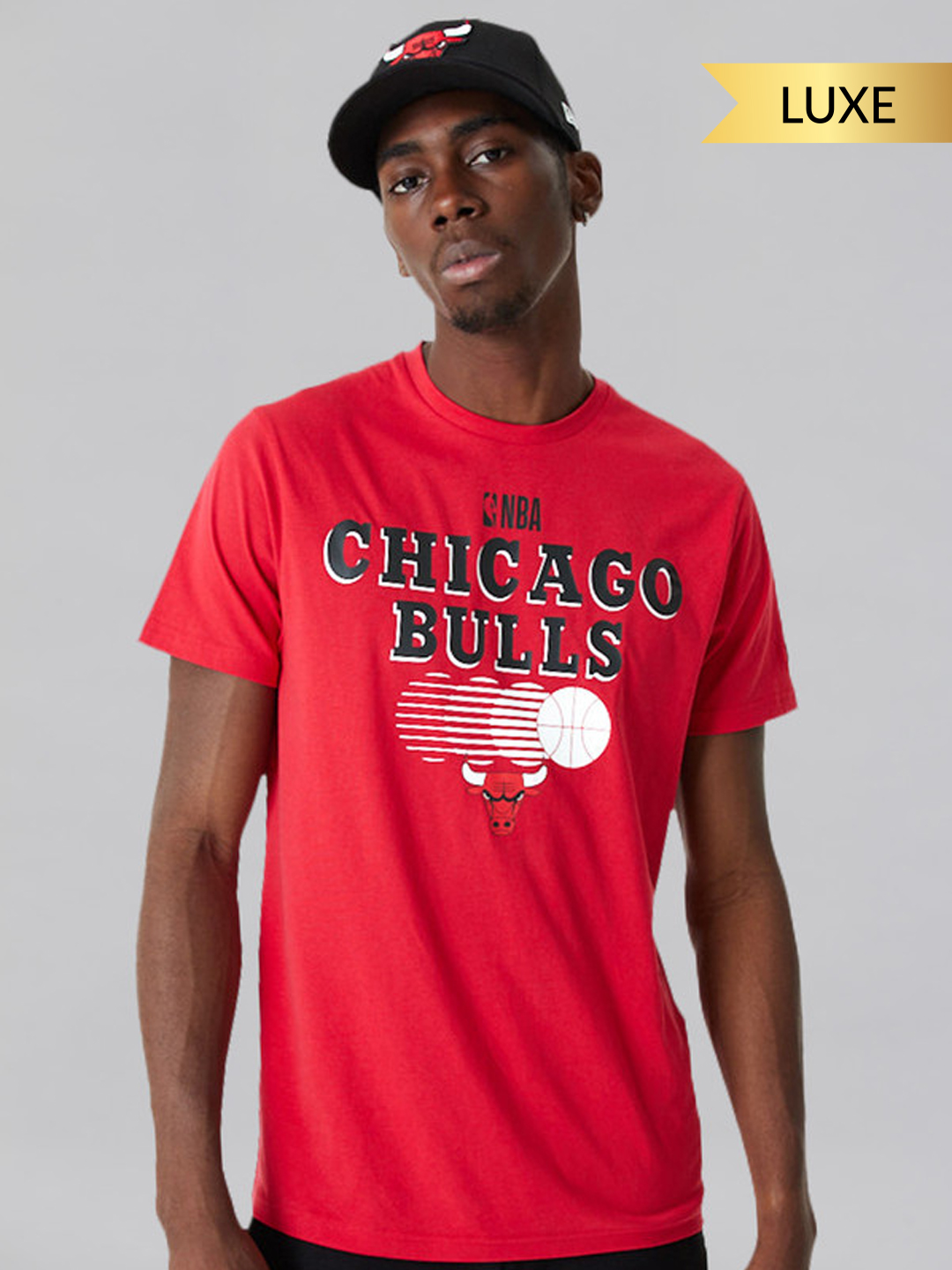 Chicago Bulls NBA Team Graphic Red T-Shirt