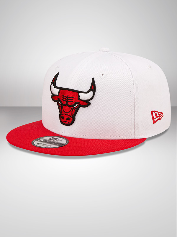 NBA - Chicago Bulls Chicago Bulls White Crown Team White 9FIFTY Snapback Cap (2)