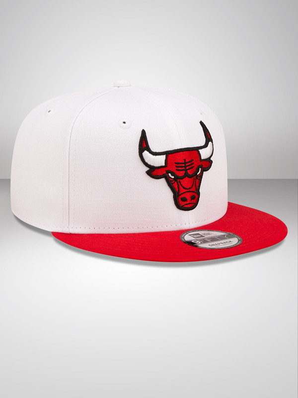 NBA - Chicago Bulls Chicago Bulls White Crown Team White 9FIFTY Snapback Cap (3)