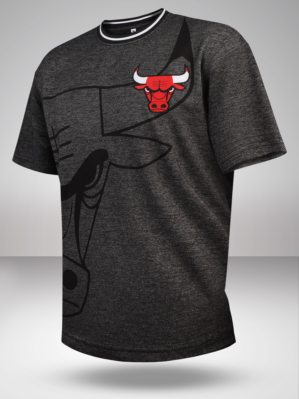 Men Anthra Graphic Printed Half Sleeves Oversized Grindle T-Shirt