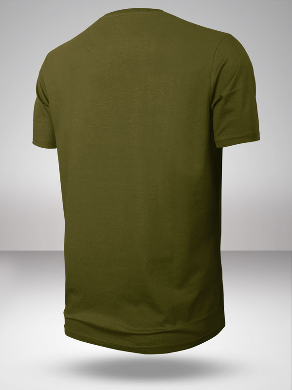 NBA - Chicago Bulls Men Green Printed Short Sleeves Gun Metal Classic Crest T-Shirt (2)
