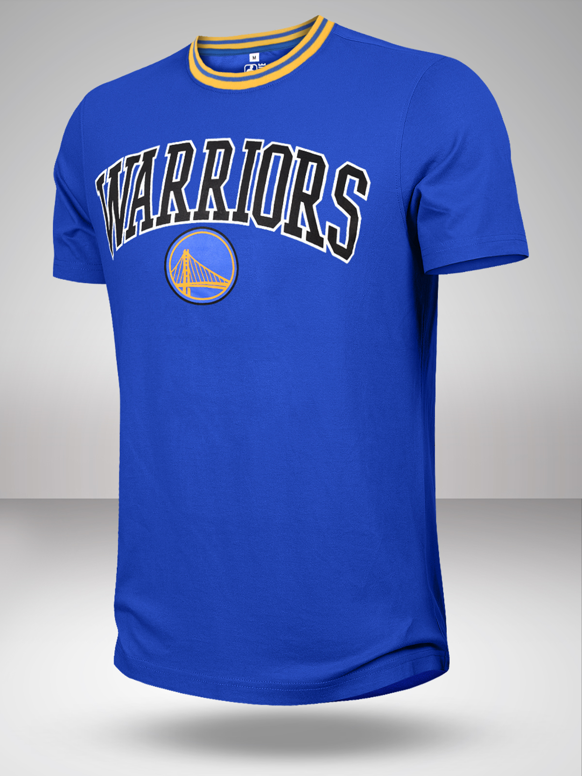 Men Blue Typography Printed Half Sleeves Core T-Shirt