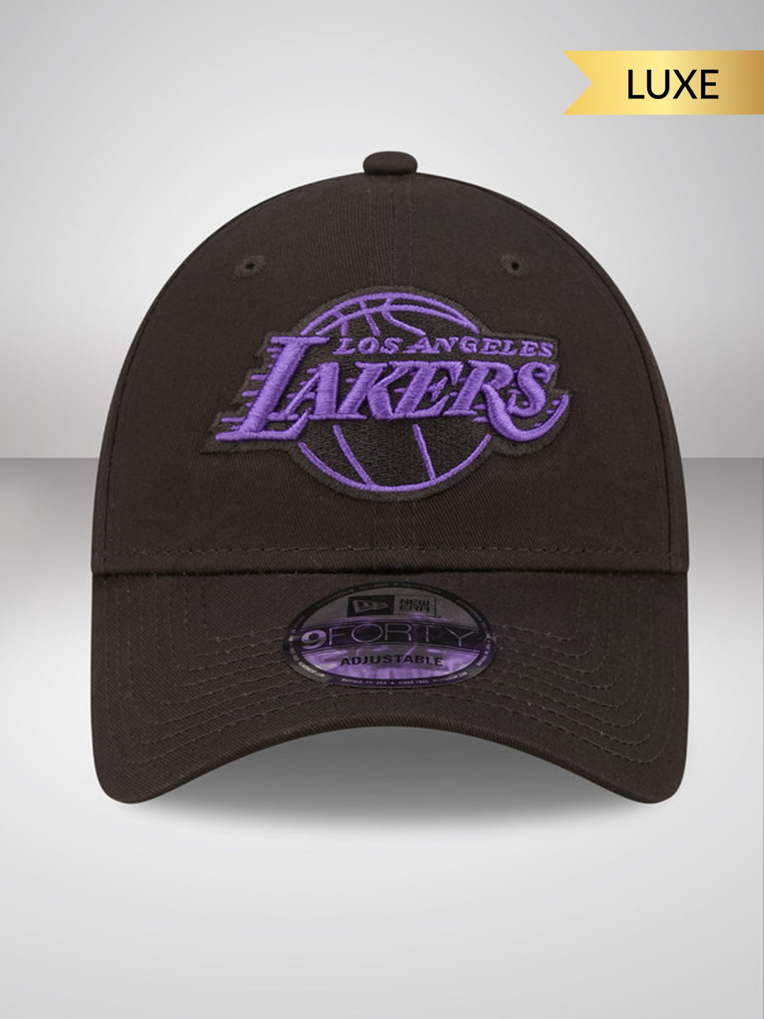 NBA - Los Angeles Lakers LA Lakers Neon Outline Black 9FORTY Adjustable Cap